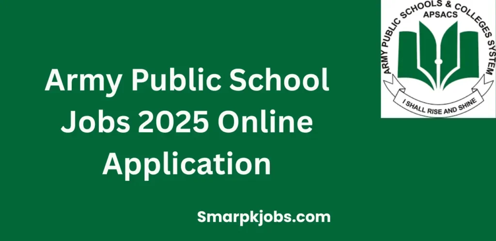 Army Public School Jobs 2025 Online Application